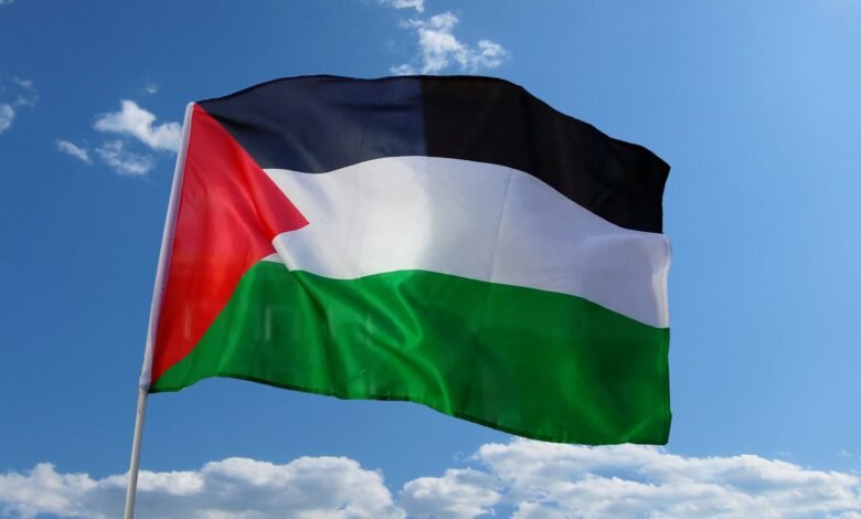 اكتب اسمك على علم فلسطين HD