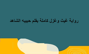 رواية غيث وغزل